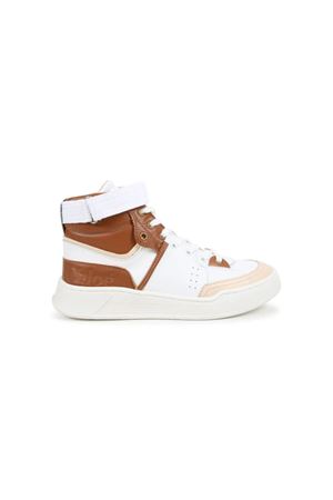 white leather sneakers CHLOE' KIDS | C20288117